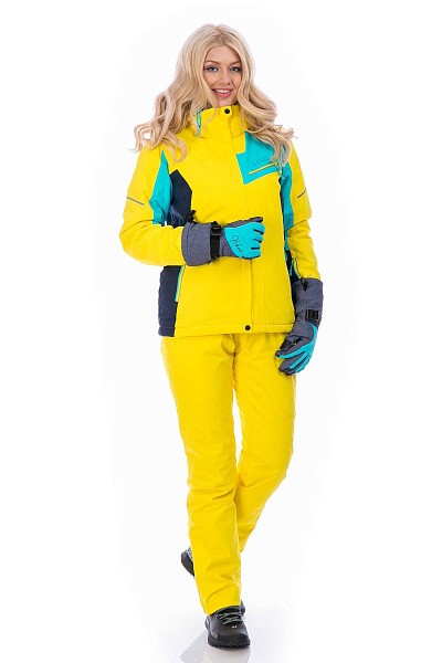 Женский горнолыжный Костюм High Experience Желтый, 6980281K3