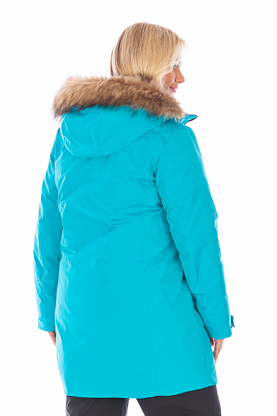 Женская зимняя Парка Lafor Бирюзовый, 767036