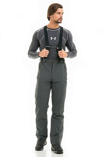Мужские горнолыжные Штаны High Experience Серый, 6980193