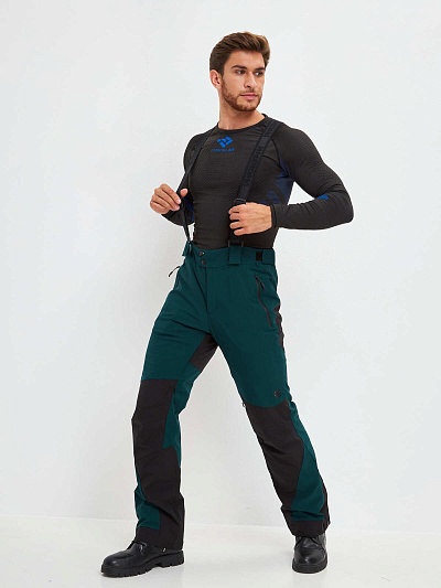 Штаны WHS Темно-зеленый, 8783488