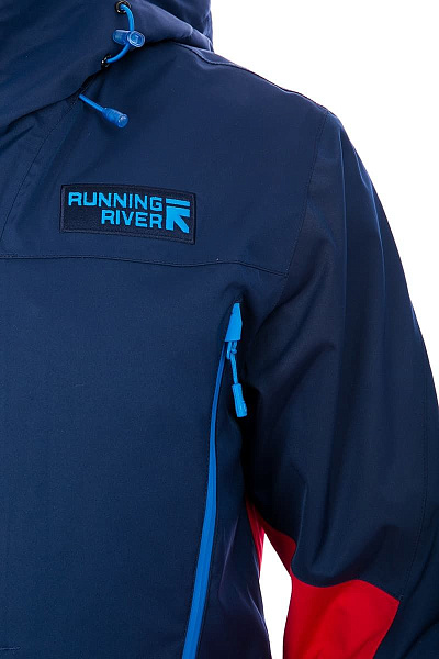 Мужская горнолыжная Куртка Running River Синий, 827833