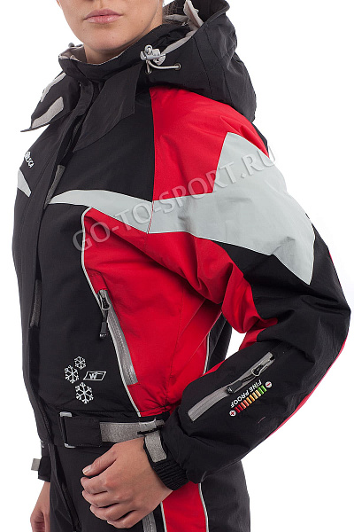 Женский горнолыжный Комбинезон Wersca Черный, 87821