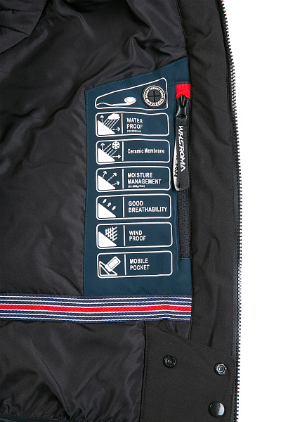 Куртка WHS Серо-синий, 8783332