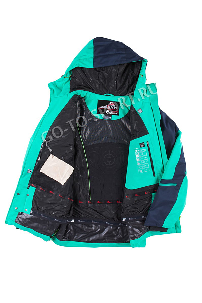 Мужская горнолыжная Куртка WHS Зеленый, 878357