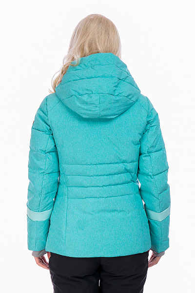 Женский горнолыжный Пуховик WHS Бирюзовый, 8783194