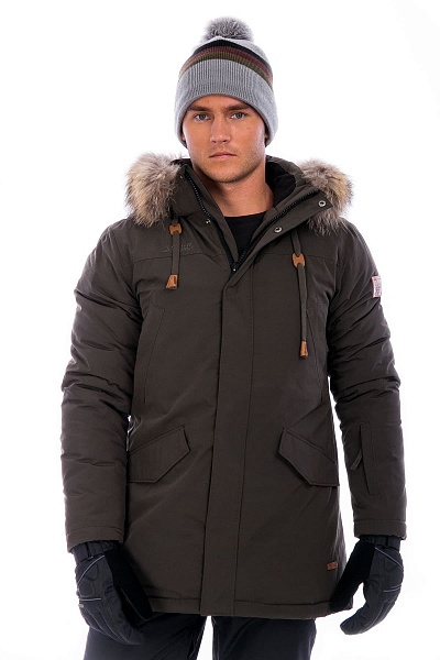 Мужская зимняя Парка High Experience Хаки, 6980273