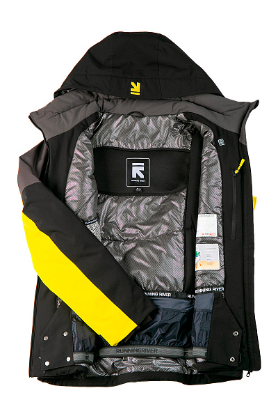Мужская горнолыжная Куртка Running River Черный, 8278131