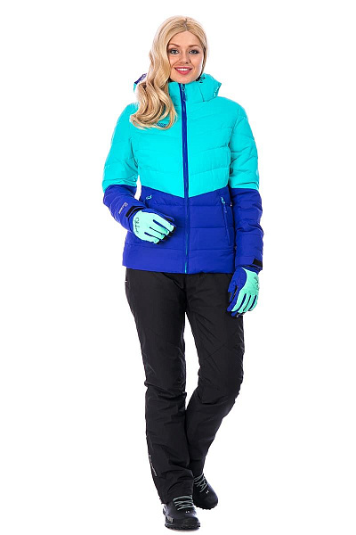 Женский горнолыжный Костюм High Experience Бирюзовый, 6980292K1