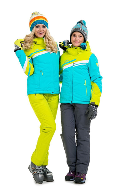 Женский горнолыжный Костюм High Experience Салатовый, 6980174K1