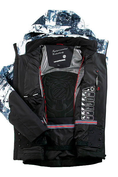 Мужская горнолыжная Куртка WHS Черный, 8783331