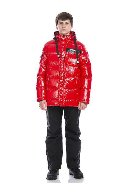 Детский зимний Пуховик WHS Красный, 8783297