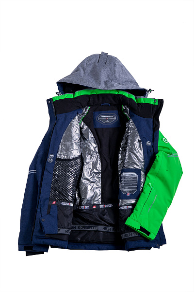 Женская горнолыжная Куртка High Experience Зеленый, 6980279