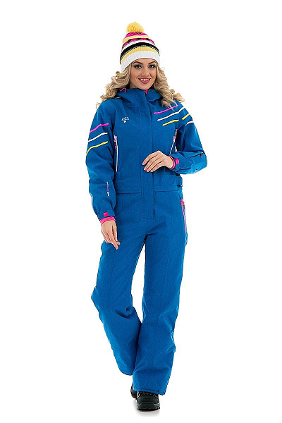 Женский горнолыжный Комбинезон Snow Headquarter Голубой, 838111