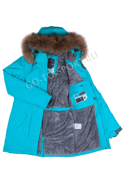 Женская зимняя Парка High Experience Голубой, 6980137