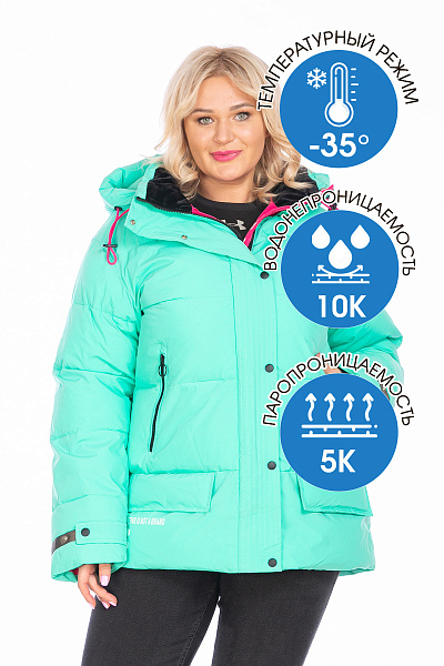 Куртка WHS Мятный, 8783395