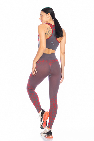 Тайтсы Forcelab Темно-серый, 706659