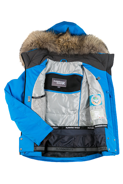 Женская горнолыжная Куртка Running River Голубой, 827882