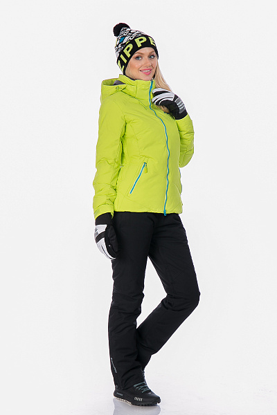 Женский горнолыжный Пуховик Running River Желтый, 827867