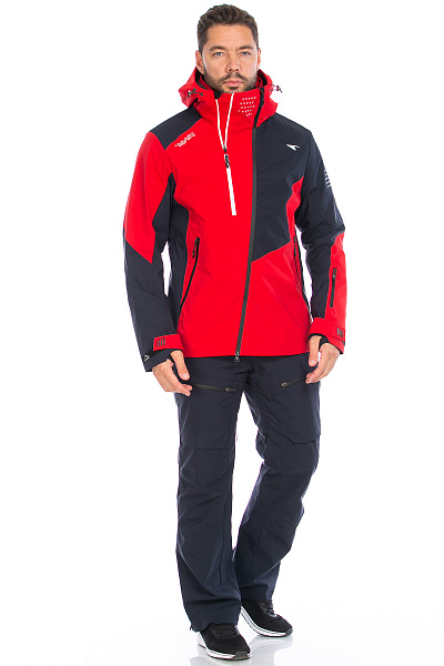 Мужская горнолыжная Куртка WHS Красный, 8783360