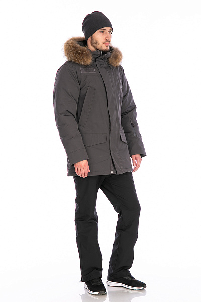Мужской зимний Костюм Running River Серый, 827886K1