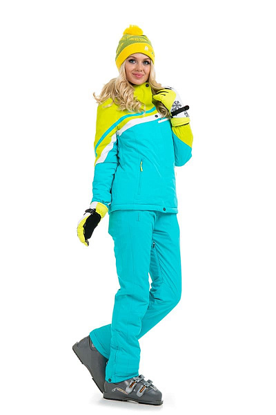 Женский горнолыжный Костюм High Experience Салатовый, 6980174K2