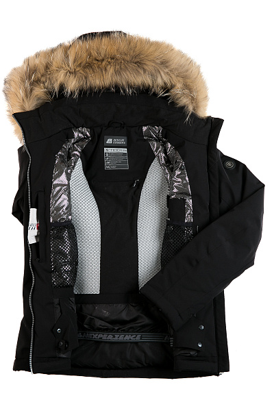 Женский горнолыжный Костюм High Experience Черный, 6980386K2