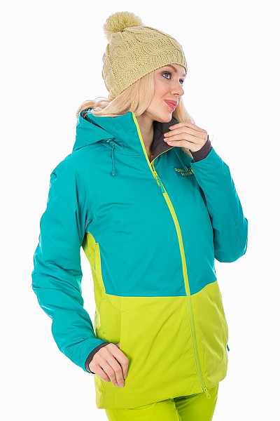 Женская горнолыжная Куртка Running River Бирюзовый, 827822