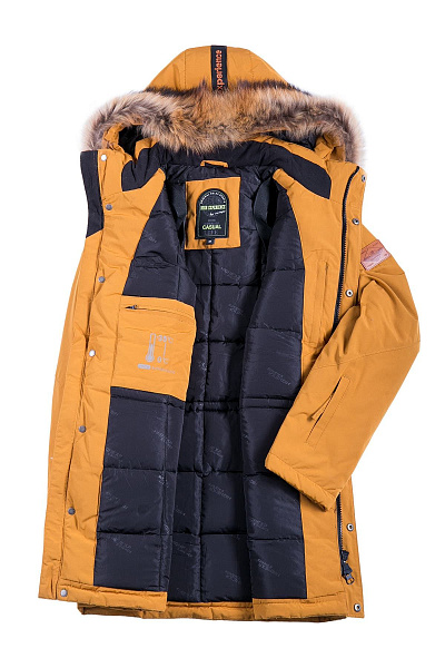 Мужская зимняя Парка High Experience Коричневый, 6980273