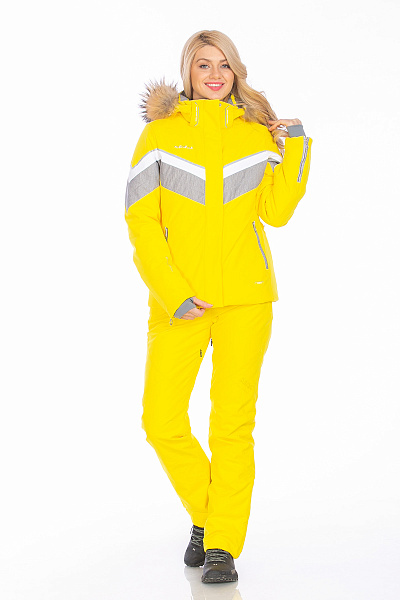 Женский горнолыжный Костюм High Experience Желтый, 6980409K2