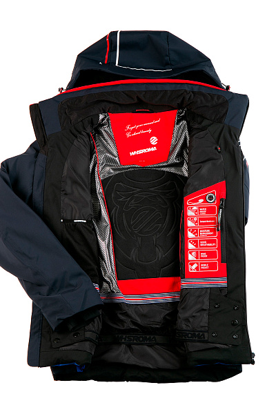 Мужская горнолыжная Куртка WHS Синий, 8783351
