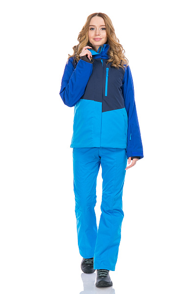 Женская горнолыжная Куртка Running River Голубой, 827889