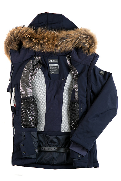 Женская горнолыжная Куртка High Experience Темно-синий, 6980386