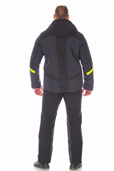 Мужской горнолыжный Костюм WHS Темно-серый, 8783307K1