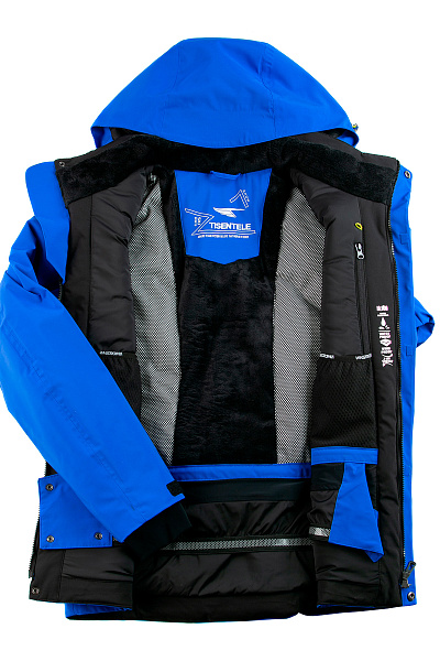 Мужская горнолыжная Куртка WHS Синий, 8783335