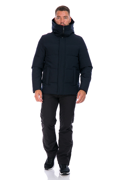 Мужской зимний Пуховик WHS Темно-синий, 8783200