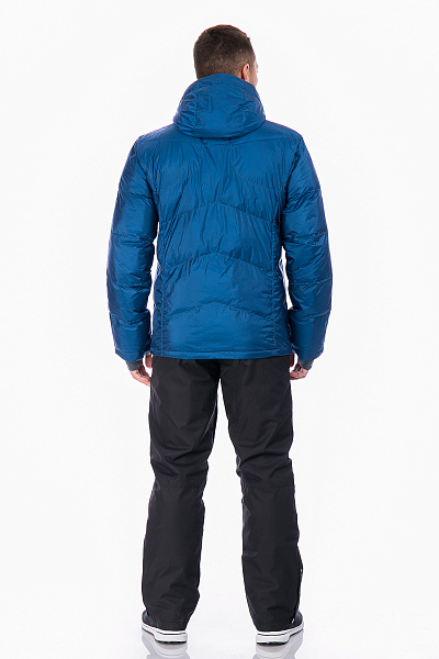Мужской горнолыжный Пуховик Running River Синий, 827869