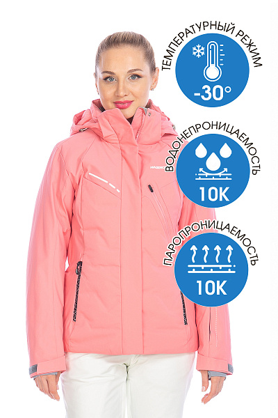 Куртка женская WHS Розовый, 8783402