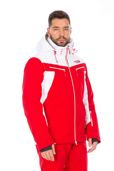 Мужская горнолыжная Куртка Running River Красный, 8278136