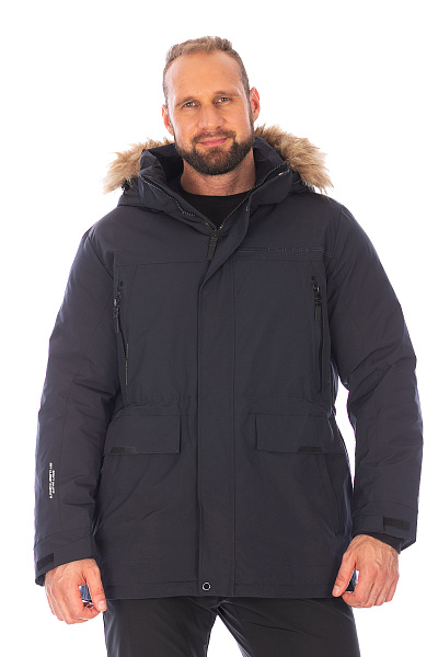 Мужская зимняя Парка Lafor Темно-серый, 767066