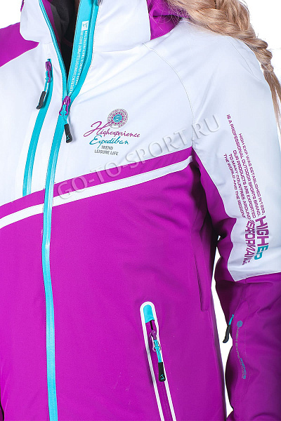 Женская горнолыжная Куртка High Experience Фиолетовый, 6980116