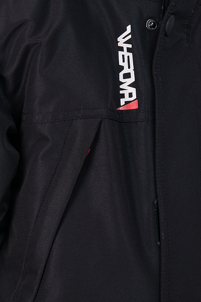 Детская зимняя Парка WHS Черный, 8783185