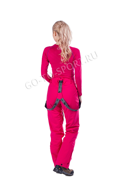 Женские горнолыжные Штаны WHS Малиновый, 878364