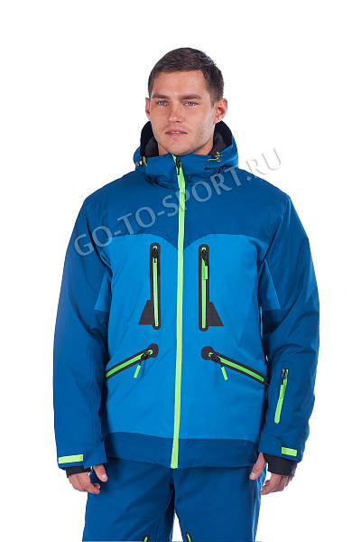 Мужская горнолыжная Куртка WHS Синий, 878356