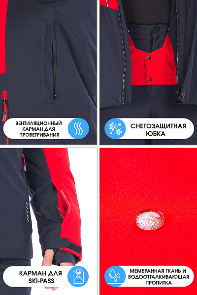 Куртка High Experience Красный, 6980413