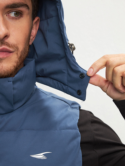 Жилет Tisentele Серо-синий, 847665