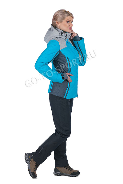 Женский горнолыжный Костюм High Experience Голубой, 698046K1