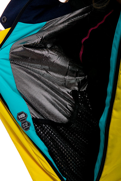 Женский горнолыжный Комбинезон High Experience Бирюзовый, 6980247