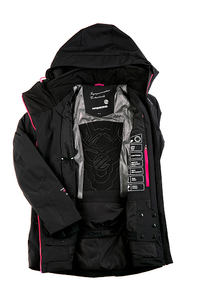 Женская горнолыжная Куртка WHS Черный, 8783321