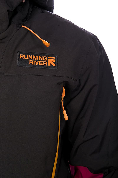 Мужская горнолыжная Куртка Running River Черный, 827833