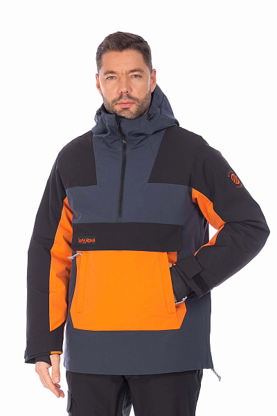 Анорак WHS Темно-синий, 8783469